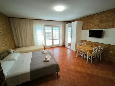 Krevet ili kreveti u jedinici u objektu Apartments Marina