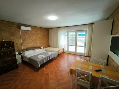 Krevet ili kreveti u jedinici u objektu Apartments Marina