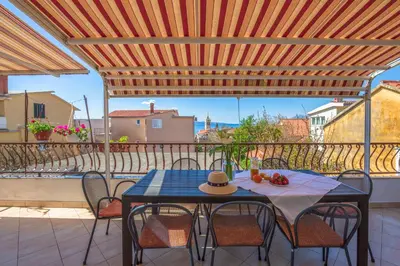 Balkon ili terasa u objektu Apartment Nede