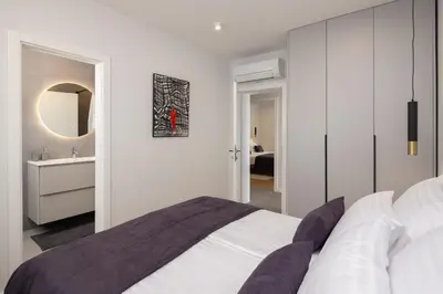 Krevet ili kreveti u jedinici u objektu Villa Alta Mare - Apartments With Pool
