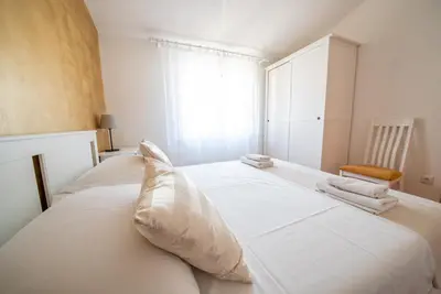 Krevet ili kreveti u jedinici u objektu Apartments Kristian
