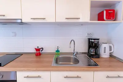 Kuhinja ili čajna kuhinja u objektu Apartments Kristian