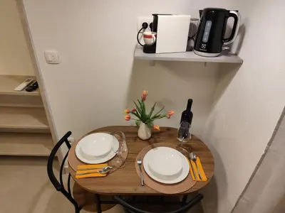 Sadržaji za pripremu kave/čaja u objektu Dream - sea view apartment