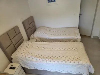 Krevet ili kreveti u jedinici u objektu Dream - sea view apartment