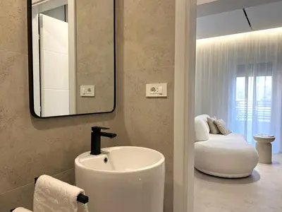 Kupaonica u objektu Apartment Ana with Private Parking