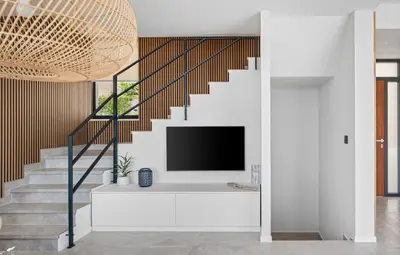 TV i/ili zabavni centar u objektu Ocean View Villa