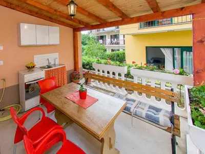 Balkon ili terasa u objektu Apartments Anita-Triple room with terrace