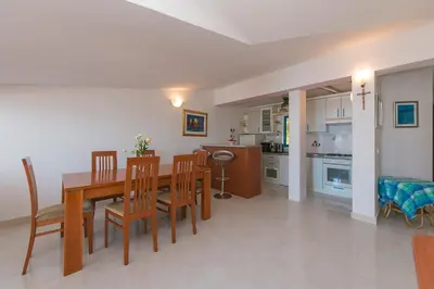 Kuhinja ili čajna kuhinja u objektu Apartments Joni