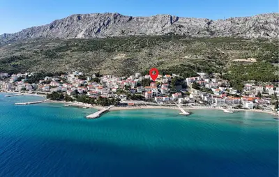 Tlocrt objekta Stunning Apartment In Duce With Sea View