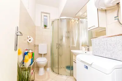 Kupaonica u objektu Apartment New