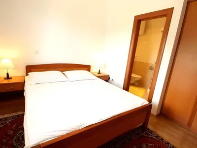 Krevet ili kreveti u jedinici u objektu Apartmani Brela 18