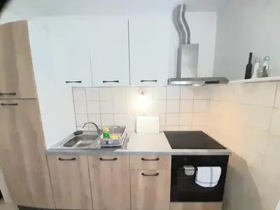 Kuhinja ili čajna kuhinja u objektu Apartment Maestrol