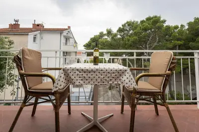 Balkon ili terasa u objektu Rooms Matija