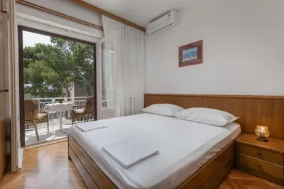 Krevet ili kreveti u jedinici u objektu Rooms Matija