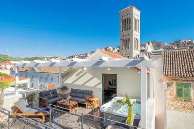 Balkon ili terasa u objektu Kalavanda Apartment