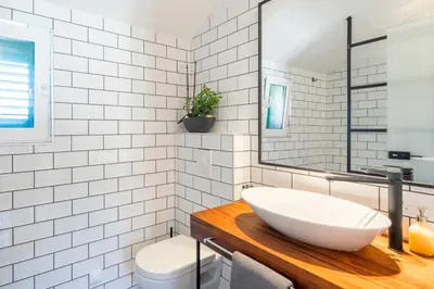 Kupaonica u objektu Kalavanda Apartment