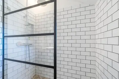 Kupaonica u objektu Kalavanda Apartment