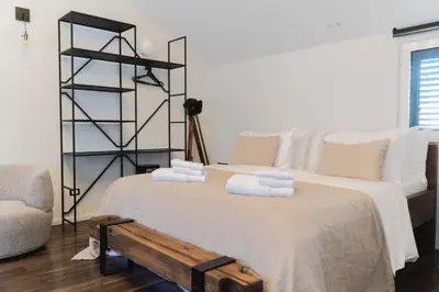 Krevet ili kreveti u jedinici u objektu Kalavanda Apartment