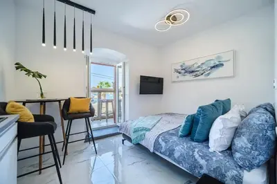 TV i/ili zabavni centar u objektu Apartments by the sea Supetar, Brac - 23792