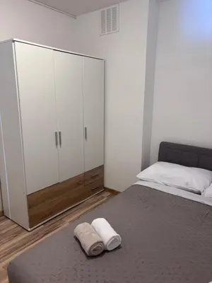Krevet ili kreveti u jedinici u objektu Apartmani Dva Galeba