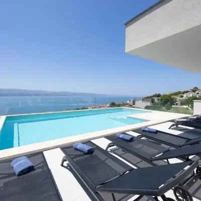 Stunning Apartment In Stanici With House Sea View