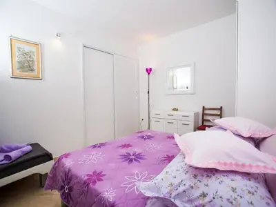 Krevet ili kreveti u jedinici u objektu Lux apartment Mare By the Sea & Beach