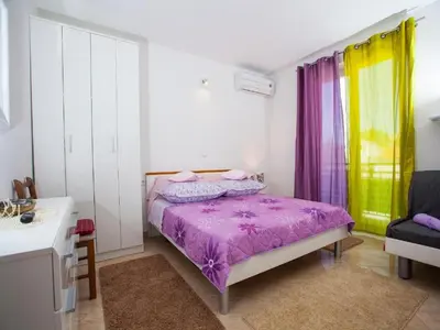 Krevet ili kreveti u jedinici u objektu Lux apartment Mare By the Sea & Beach