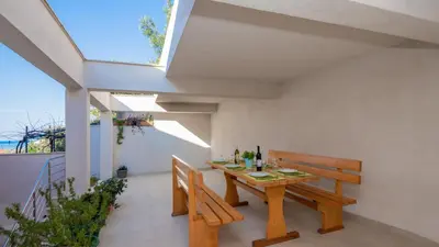 Balkon ili terasa u objektu Apartman Erstic 1 - Baska Voda by Villas Guide