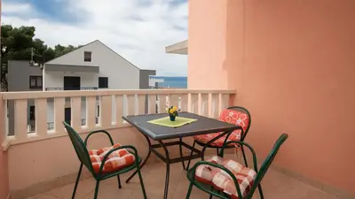Balkon ili terasa u objektu Studio Apartman Erstic 2 - Baska Voda by Villas Guide