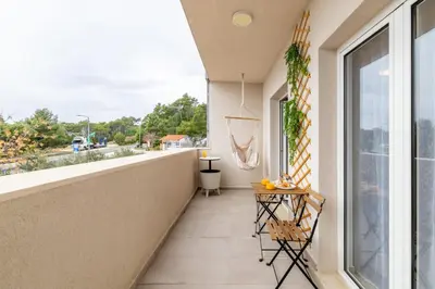 Balkon ili terasa u objektu Apartment Nikol
