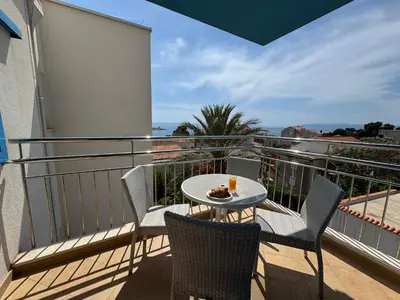 Balkon ili terasa u objektu Apartment on the beach Mare