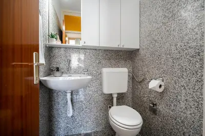 Kupaonica u objektu Betula
