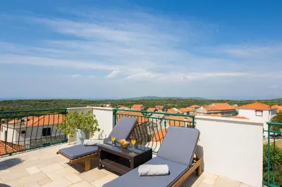 Balkon ili terasa u objektu Apartment Zlendic