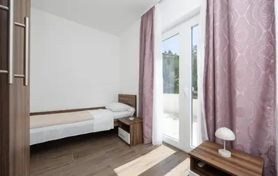 Krevet ili kreveti u jedinici u objektu Stunning Apartment In Stanici With Wifi