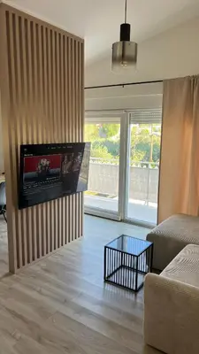 TV i/ili zabavni centar u objektu Luxury Penthouse Jakov