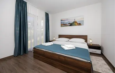 Krevet ili kreveti u jedinici u objektu Gorgeous Apartment In Stanici With Wifi