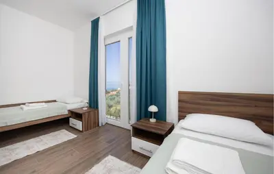 Krevet ili kreveti u jedinici u objektu Gorgeous Apartment In Stanici With Wifi