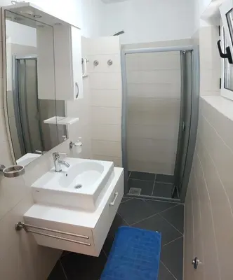 Kupaonica u objektu Villa Radoš - 4 Sterne, 3 Apartments für maximal 18 Gäste