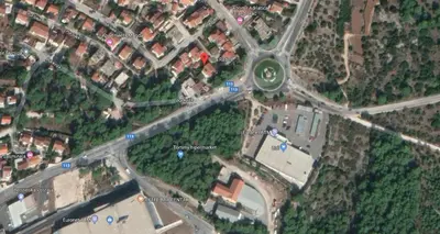 Ptičja perspektiva objekta Villa Radoš - 4 Sterne, 3 Apartments für maximal 18 Gäste