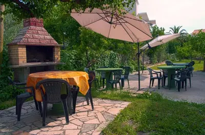 Vrt u objektu apartman leo