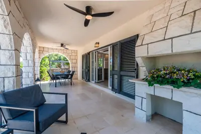 Balkon ili terasa u objektu Holiday home in Supetar