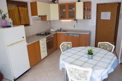 Kuhinja ili čajna kuhinja u objektu Apartments Boćin Rosso
