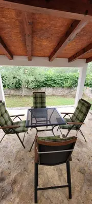 Popločani dio dvorišta ili vanjski dio objekta House Feniks - great for a family vacation