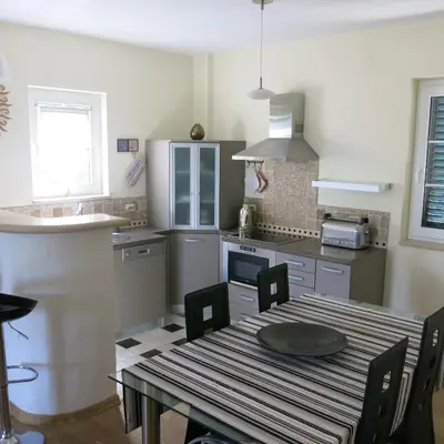 Kuhinja ili čajna kuhinja u objektu Apartments Serenity