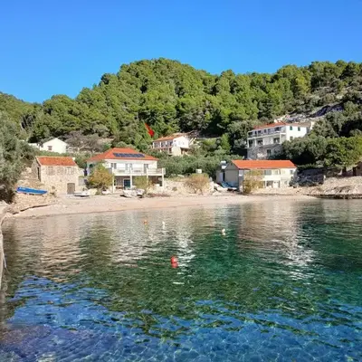 Seaside secluded apartments Cove Torac