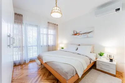 Krevet ili kreveti u jedinici u objektu Alka Hvar