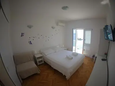Krevet ili kreveti u jedinici u objektu Apartments and Rooms Špiro