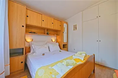 Krevet ili kreveti u jedinici u objektu Vila Vinka , Postira, island Brač