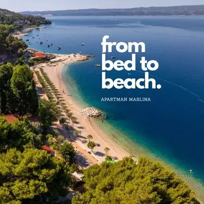 Sea View Beachfront Apartment Maslina