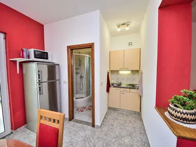 Kuhinja ili čajna kuhinja u objektu Apartmani Dajak 1